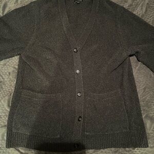 Club Monaco Charcoal Cardigan Sweater